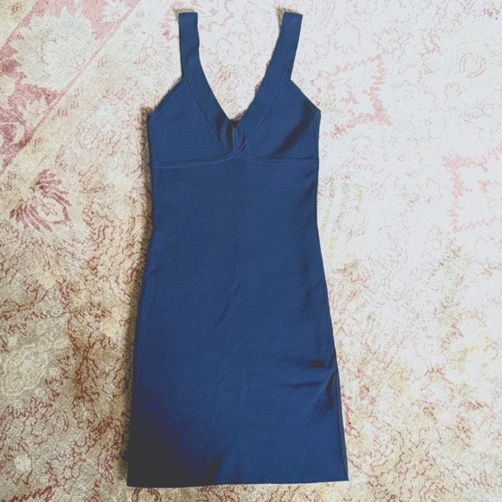 BCBGMaxAzria fitted mini dress